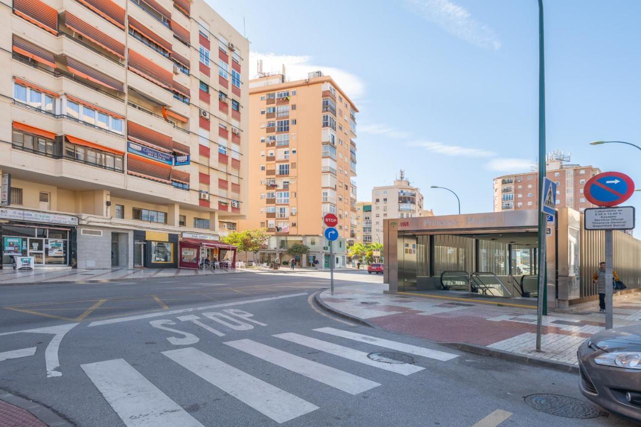 Princesas Flat, Luxury Apartament Near Beach&Metro Free Parking Malaga Luaran gambar